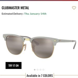 Clubmaster Metal RayBans